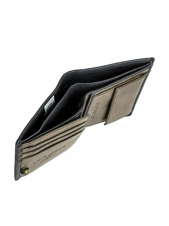 Δερμάτινο Ανδρικό Πορτοφόλι με RFID Μαύρο