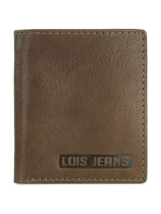 Lois Men's Leather Wallet with RFID Brown