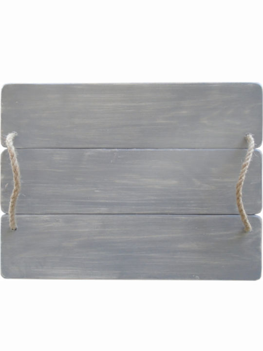 Korres Craft Ξύλινος Δίσκος Σερβιρίσματος 44x30x4.5cm