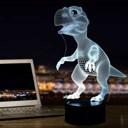 I-Total Decorative Lamp 3D Illusion Multicolour
