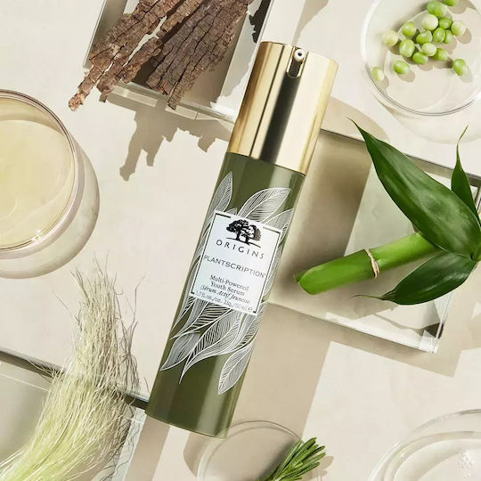 Origins Plantscription Moisturizing & Anti-aging Serum Face with Peptides for Firming & Revitalization 30ml