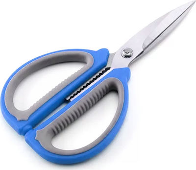 SDS-4249 Scissors 9cm with Metallic Blade Blue