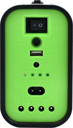 Gdsuper Sistem De Iluminat Solar GDsuper GD-17 Cu Obiectiv 3 Becuri Și Încărcător USB