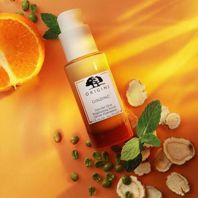 Origins Brightening & Αnti-aging Face Serum GinZing Suitable for All Skin Types with Vitamin C 30ml