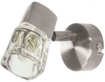 Aca Naples Single Spot with Socket G9 in Silver Color Aca Naples Single Spot with Socket G9 in Silver Color
