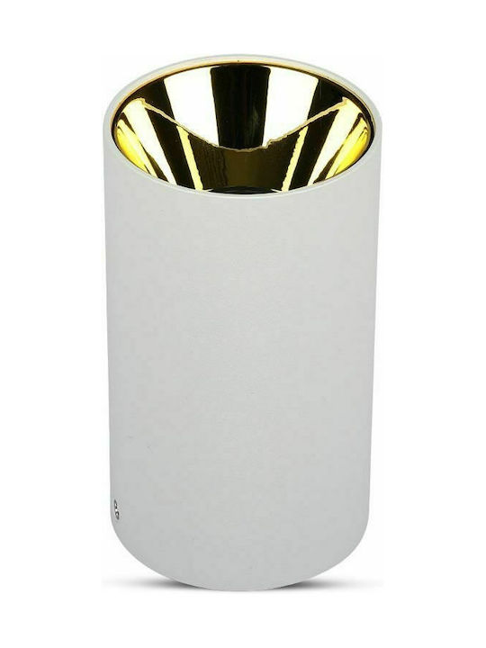 V-TAC Single Spot with Socket GU10 in Gold Color