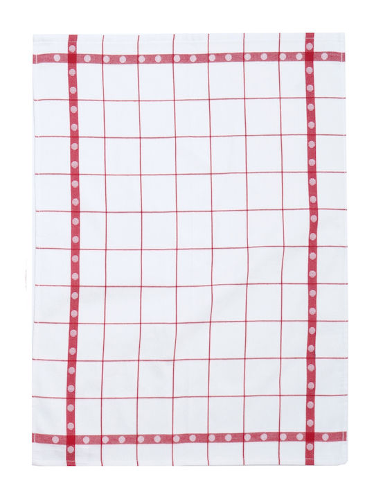 Viopros Prosop De Ceai Din 100% Bumbac Roz 50x70cm 2 Bucăți