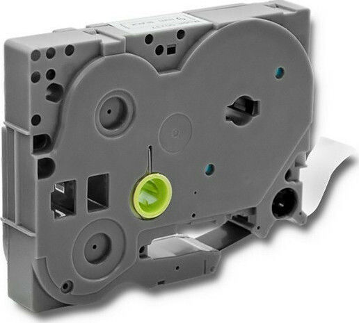 Qoltec 221 Ταινία Ετικετογράφου 8m x 9mm σε Λευκό Χρώμα