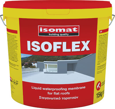 Isomat Isoflex Elastomer Acryl Epoxy Sealing 2-Komponenten 15kg Weiß