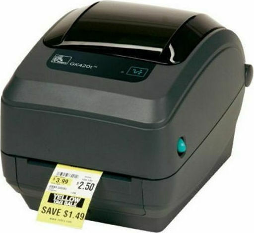 Zebra GK420t Label Printer Thermal Transfer USB, Serial, Parallel 203 dpi