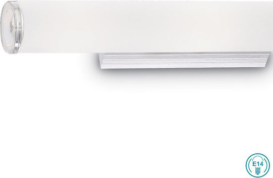 Ideal Lux Camerino AP4 Modern Lamp Wall with Socket E14 White 65x11.5x8cm