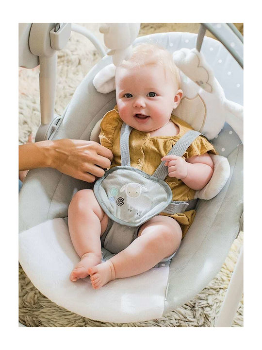Ingenuity Manual Baby Relax Swing Comfort 2 Go Cuddle Lamb for Child up to 9kg