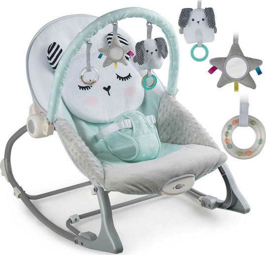 Ricokids Elektrisch Baby Relax mit Vibration Mint für Kind bis 9kg