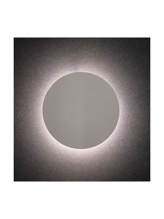 Aca Eclipse Modern Lamp Wall with Integrated LED and Warm White Light 30x3.8cm