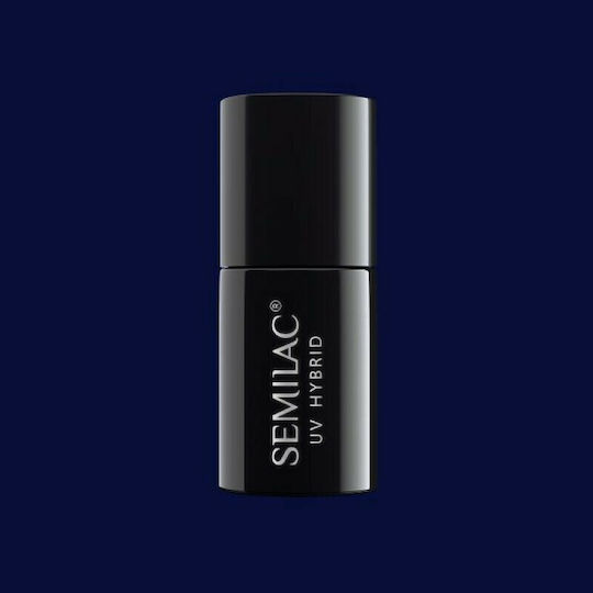 Semilac Classic Ημιμόνιμο Βερνίκι Νυχιών Blue Ink 088 7ml