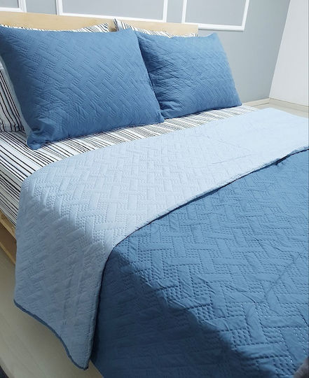 Joli Pătură Hotelului Super dublu L240xl220cm. Albastru