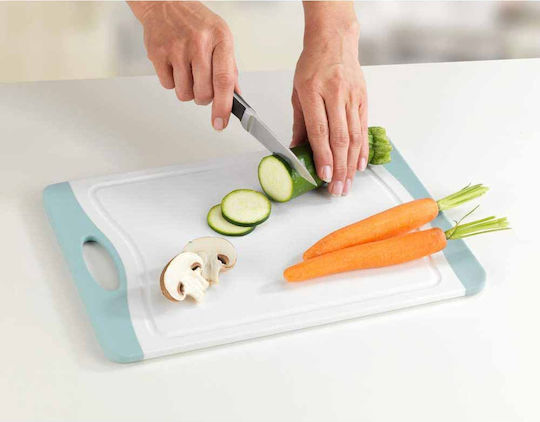 Wenko Rectangular Plastic Chopping Board White 39.5x28cm