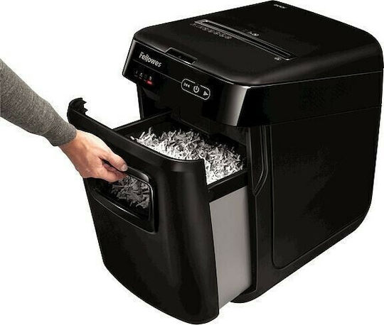 Fellowes Като-изтривач на документи AutoMax 200C Кръстосано рязане 10 Листа с кошница 32лт