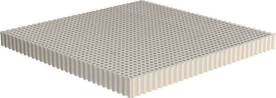 Dunlopillo Matratzentopper Top Marine Einzel Latex mit Bambusfasern 90x200x7cm