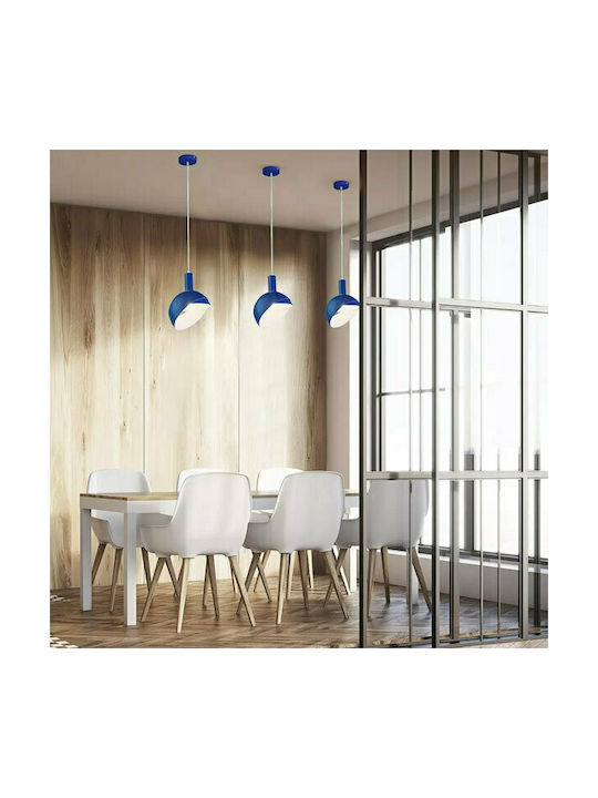 V-TAC Pendant Light Suspension Bell for Socket E27 Blue