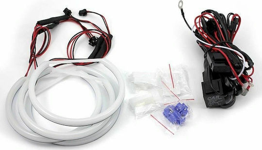 Car Headlight Angel Eye Ring 12V BMW X5 (E53) White Color