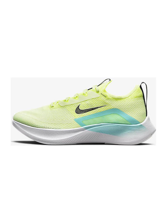 Zoom Fly 4 Damen Sportschuhe Laufen Grün