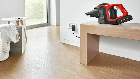Bosch BBS8214PET Επαναφορτιζόμενη Σκούπα 2 σε 1 Stick & Χειρός 18V Κόκκινη