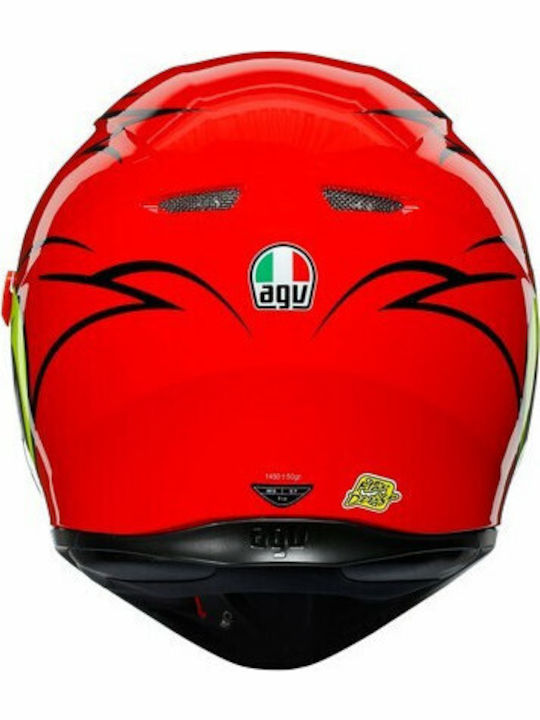 AGV K-3 SV Birdy Motorcycle Helmet Full Face ECE 22.05 1570g with Sun Visor
