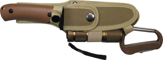 MFH Set & Multi Tools - Coyote Нож Survival Кафяв в Калъф
