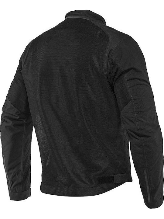 Dainese Sevilla Air Tex Sommer Herren Motorradjacke Schwarz