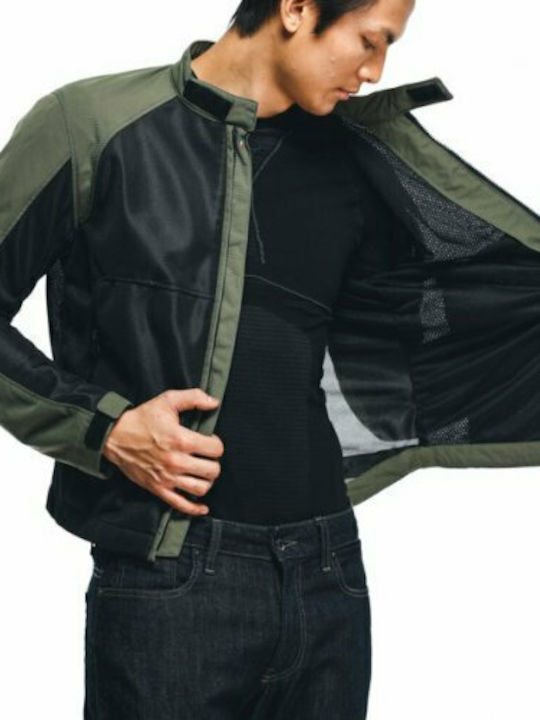 Dainese Sevilla Air Tex Ανδρικό Μπουφάν Μηχανής 4 Εποχών Black/Grape-Leaf