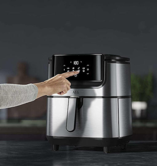 AEG Air Fryer 5.4lt Ασημί AF6-1-6ST