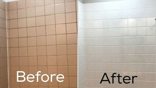 Χρωμοδομή Tile Paint Χρώμα Λευκό 750ml
