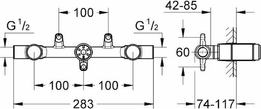 Grohe Mecanism robinet 29025000