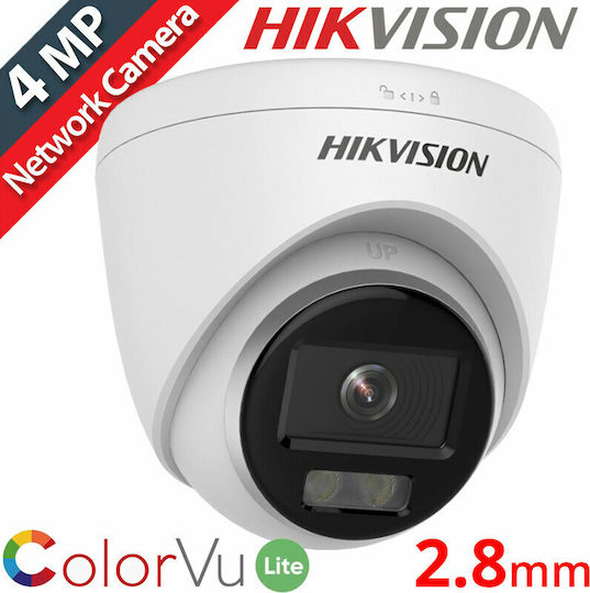 Hikvision DS-2CD1347G0-L IP Surveillance Camera Full HD+ 4MP Waterproof with Lens 2.8mm