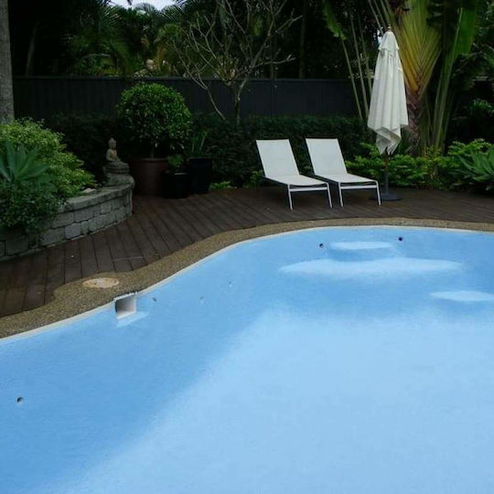 Kraft Pool Care Χρώμα Πισίνας Γαλάζιο 10lt