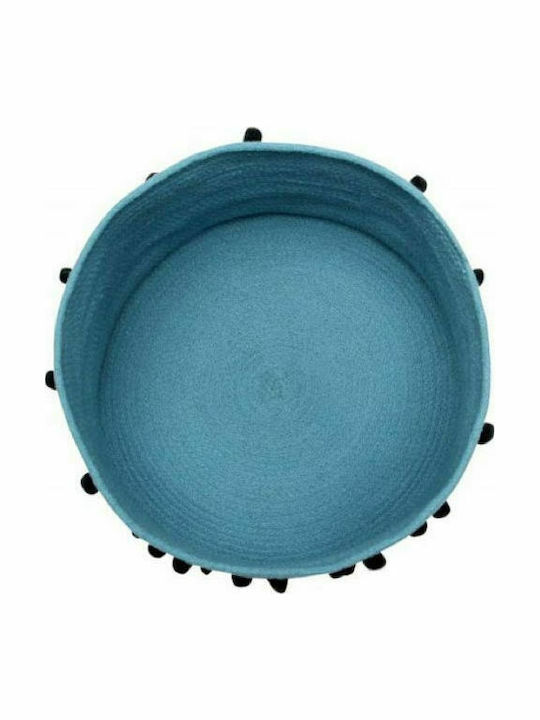 Lorena Canals Children's Storage Basket Pebbles Turquoise 45x30x30cm 1pcs