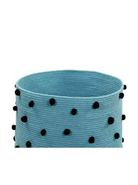Lorena Canals Children's Storage Basket Pebbles Turquoise 45x30x30cm 1pcs