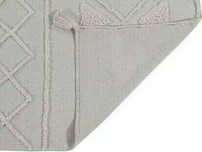 Lorena Canals Tribu Χειροποίητο Παιδικό Χαλί Βαμβακερό Natural 120x160cm