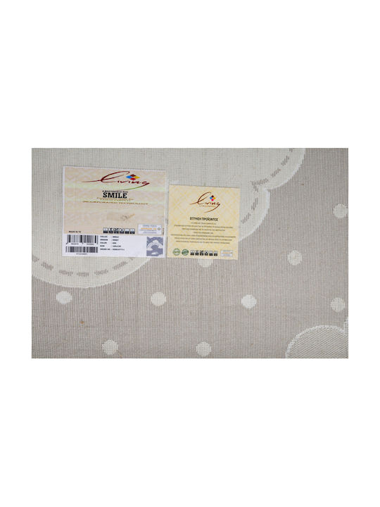 Tzikas Carpets 33076-055 Kinder Teppich Sterne Rosa 160x230cm Dicke 11mm