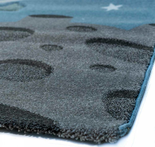 Tzikas Carpets 24219-031 Παιδικό Χαλί Μπλε 160x230cm Πάχους 13mm