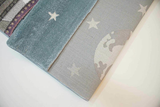 Tzikas Carpets 24219-031 Παιδικό Χαλί Μπλε 160x230cm Πάχους 13mm