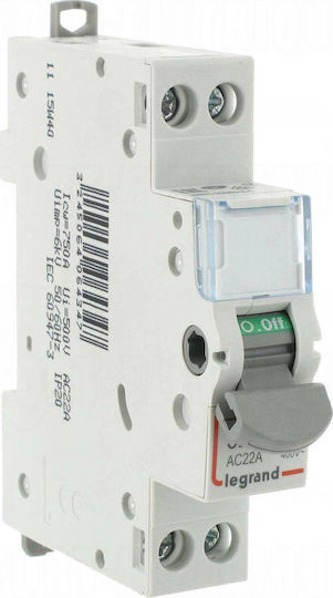 Legrand 2-Poles General Use Panel Push Button Switch 400V 32A