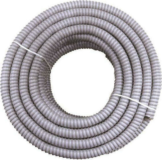 Eurolamp 151-21807 Electrical Conduit with Diameter 25mm made of Plastic 1m Grey 151-21807