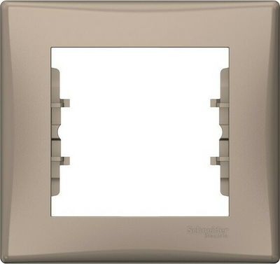 Schneider Electric Recessed LED Front Dimmer Switch Rotary 400W Beige