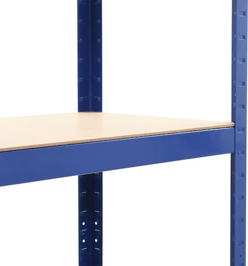 vidaXL Ραφιέρες Dexion Γαλβανιζέ 80x40x160εκ. με 3 Ράφια Συνολικής Αντοχής 960kg 2τμχ