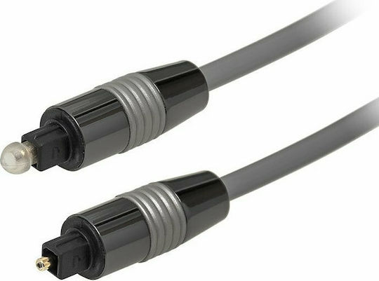 Blow Cablu Audio Optic TOS masculin - TOS masculin Gri 1m (DM-2149)