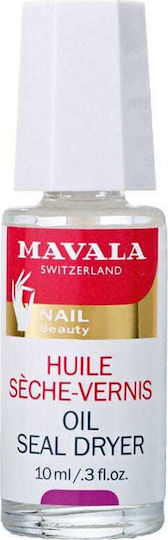 Mavala Switzerland Oil Seal Топ покритие за Обикновени Лакове Бързо съхнещо 10мл