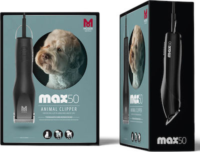 Moser Κουρευτική Μηχανή Σκύλων Ρεύματος Max 50