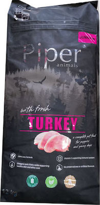 Piper Junior Turkey 12kg Ξηρά Τροφή χωρίς Σιτηρά για Κουτάβια με Γαλοπούλα